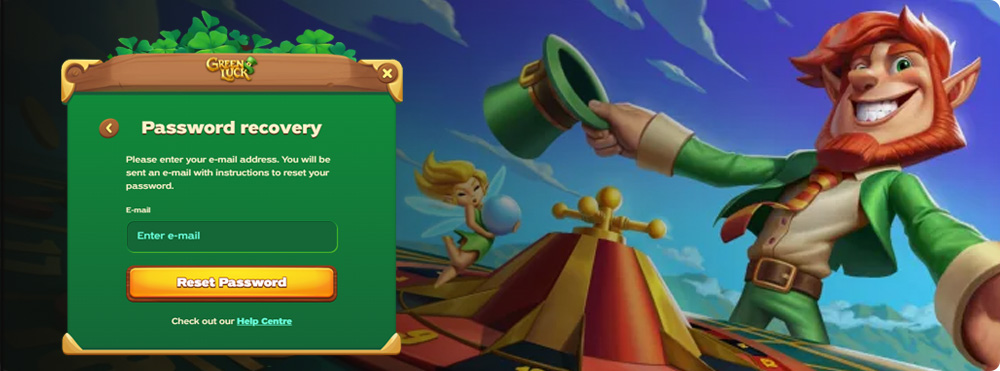 GreenLuck Casino Login Issues